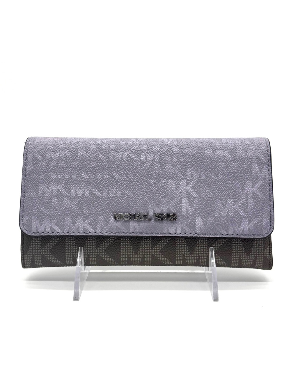 Michael Kors Large Jet Set Travel Trifold Wallet - Lilac